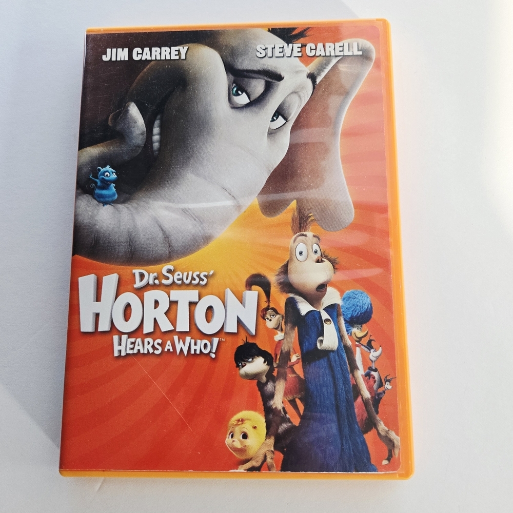 Dr. Seuss Horton Hears a Who! DVD Full & Widescreen Editions Duo-disc VG Used
